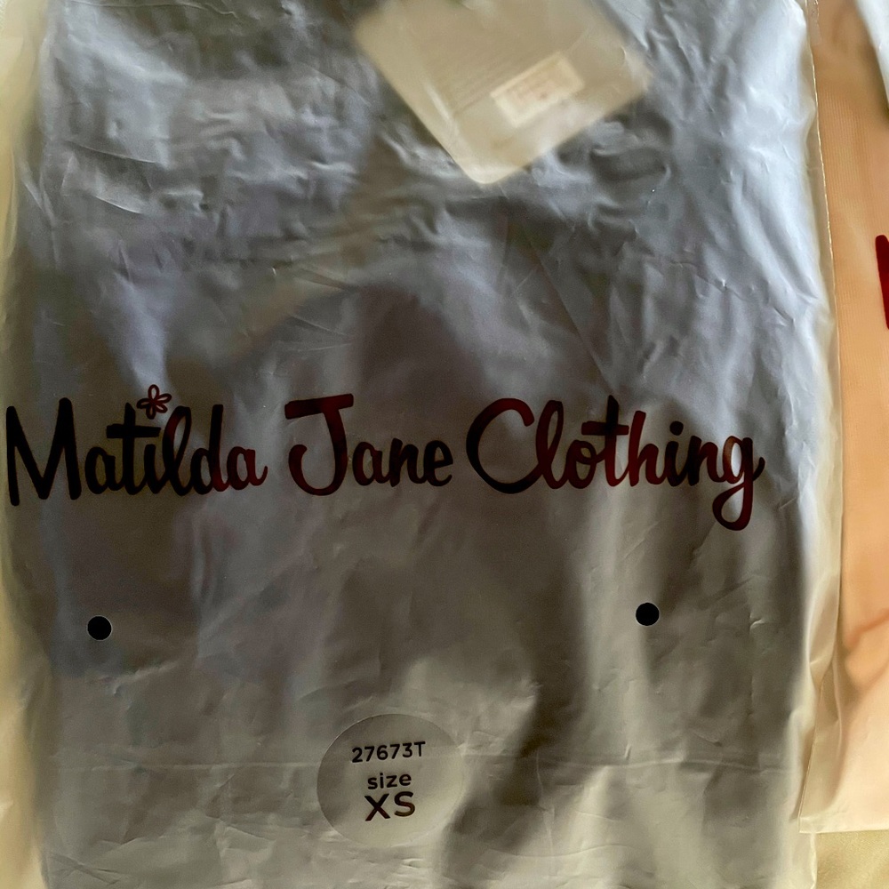 Matilda Jane Blouse Extender Navy Blue